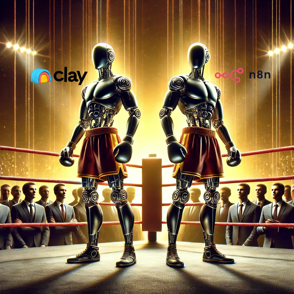 clay and n8n ai sales automation tool