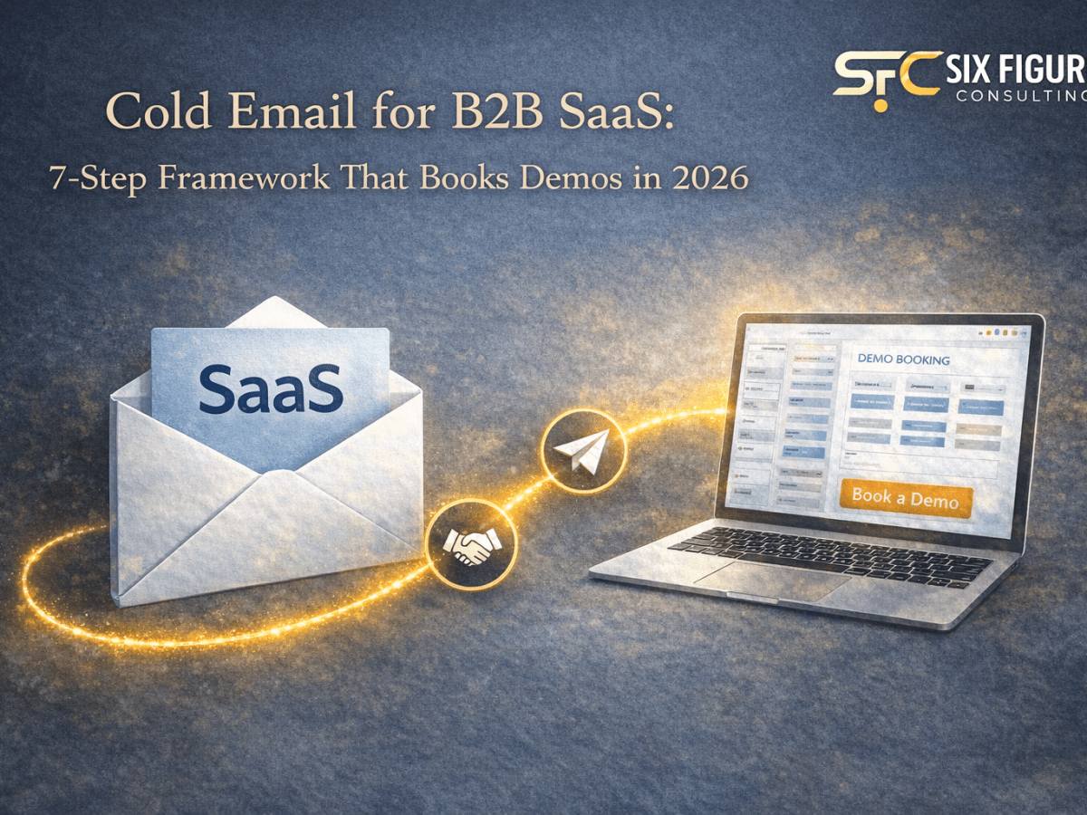 Cold Email for B2B SaaS: 7-Step Framework That Books Demos in&nbsp;2026